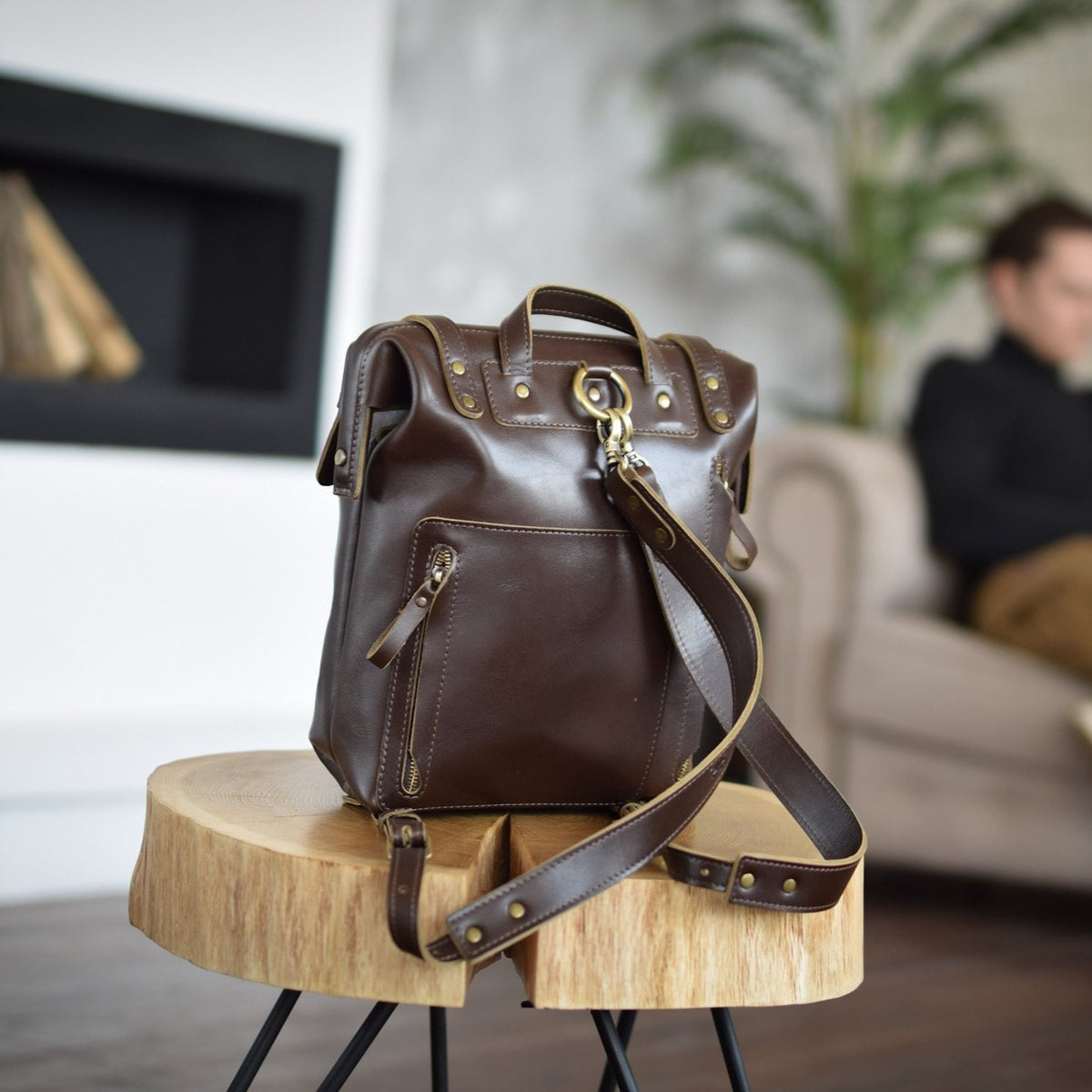 バッグ Lamb skin Wallie Backpack 16EAB62D-8665-4467-BCBD-