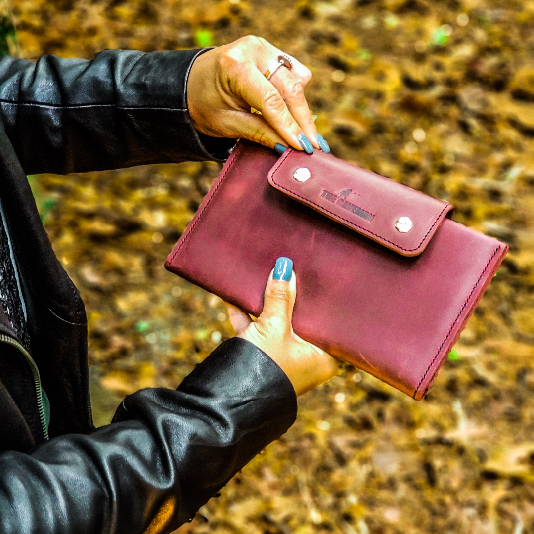 Wallet VIII - Carteira Feminina Em Couro– The Caveman