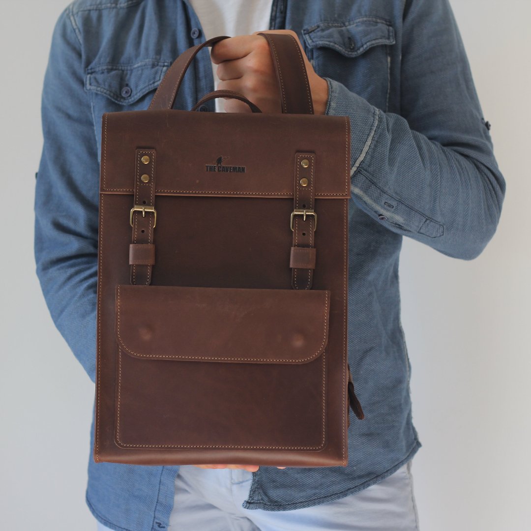 Backpack II - Mochila em Couro– The Caveman